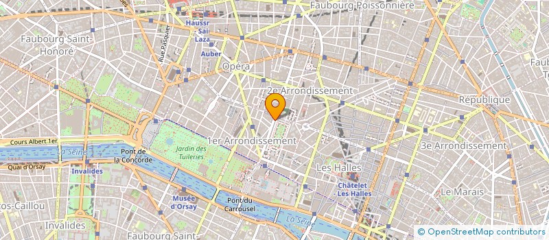localisation de l'entreprise E S RESTAURATION à PARIS