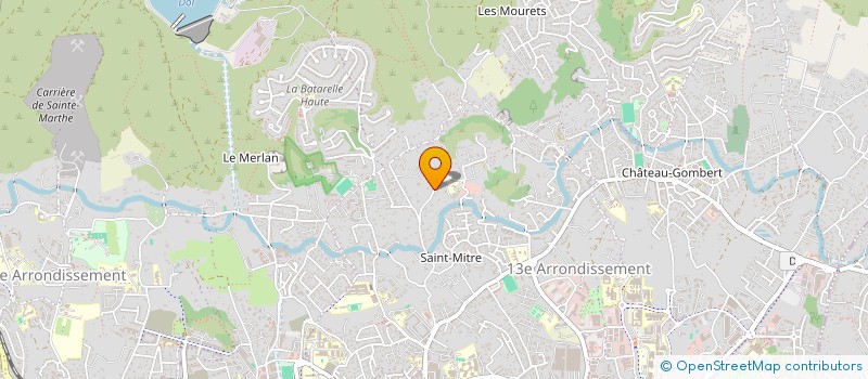 localisation de l'entreprise E.S.T.B à MARSEILLE