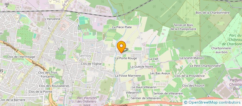 localisation de l'entreprise E.S.T.I. FORMATION à SEMOY