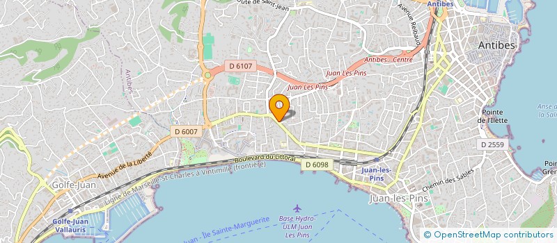 localisation de l'entreprise E.S VINGT TROIS à ANTIBES