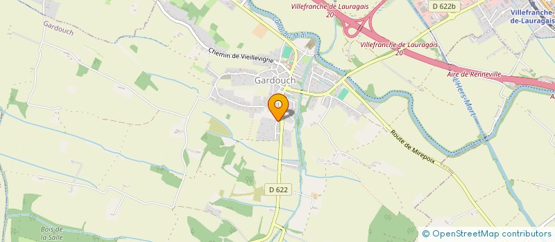 localisation de l'entreprise E.SCIENCES.CIEL  GARDOUCH