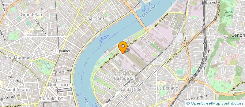 localisation de l'entreprise E-SCOOT à BORDEAUX