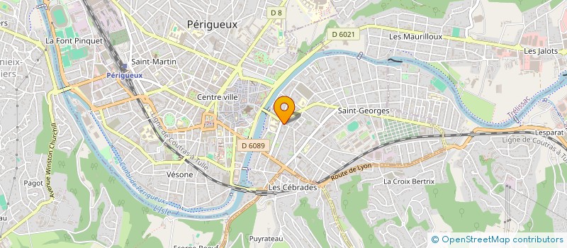 localisation de l'entreprise E-SECURITE.NET  PERIGUEUX