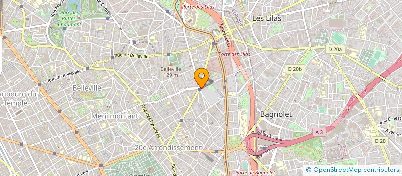 localisation de l'entreprise E-SENTEURS  PARIS