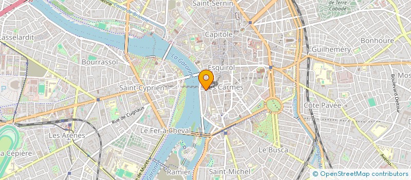 localisation de l'entreprise E-SERVICE à TOULOUSE
