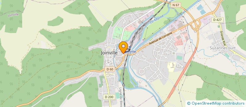 localisation de l'entreprise E-SERVICES 52 à JOINVILLE