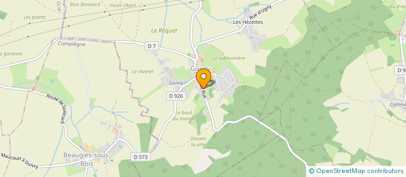 localisation de l'entreprise E-SERVICES PICARDIE à BETHANCOURT-EN-VAUX