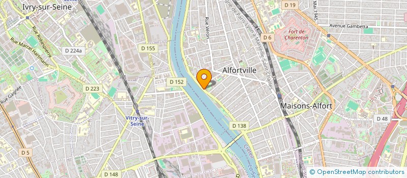 localisation de l'entreprise E-SHARP  ALFORTVILLE