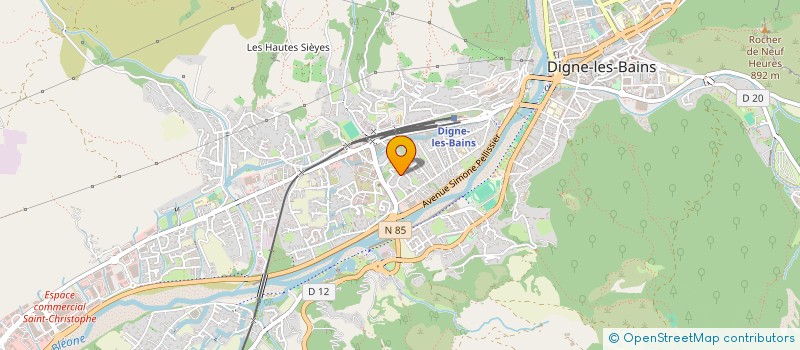 localisation de l'entreprise E-SHOP 04 à DIGNE-LES-BAINS
