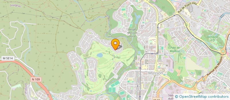 localisation de l'entreprise E SKY SOLAR  SAUSSAN