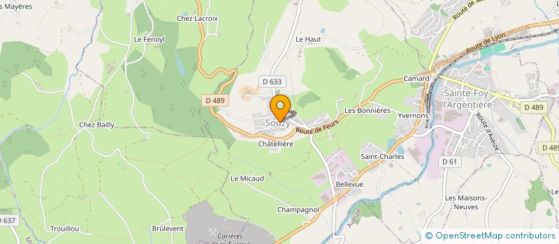 localisation de l'entreprise E-SMARTLEARNING à SOUZY