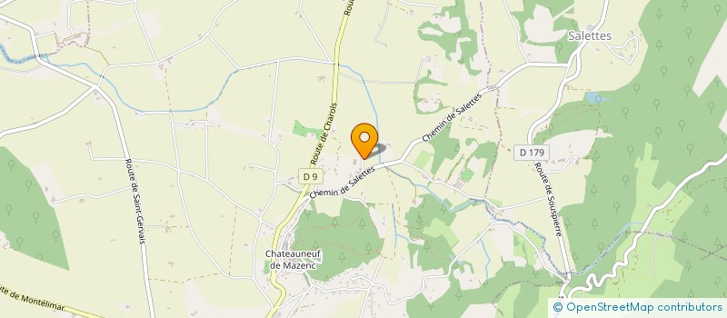 localisation de l'entreprise E-SOFT MANAGEMENT à LA BEGUDE DE MAZENC