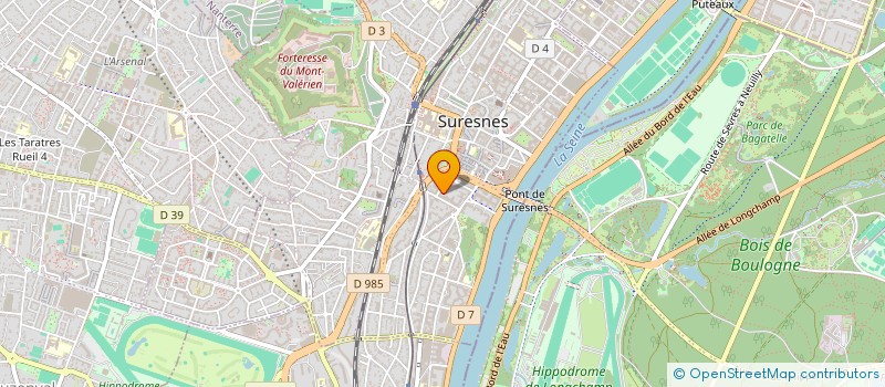 localisation de l'entreprise E.SPACE.3D SARL à SURESNES