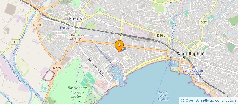 localisation de l'entreprise E SPACE PHOTO à FREJUS