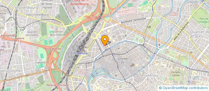 localisation de l'entreprise E-SPARK CONSULTANTS à STRASBOURG
