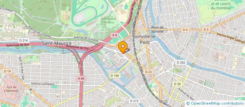 localisation de l'entreprise E SPINE FRANCE à SAINT-MAURICE