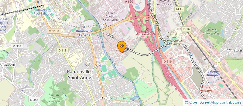 localisation de l'entreprise E-SPORT BUSINESS INSTITUTE à RAMONVILLE-SAINT-AGNE