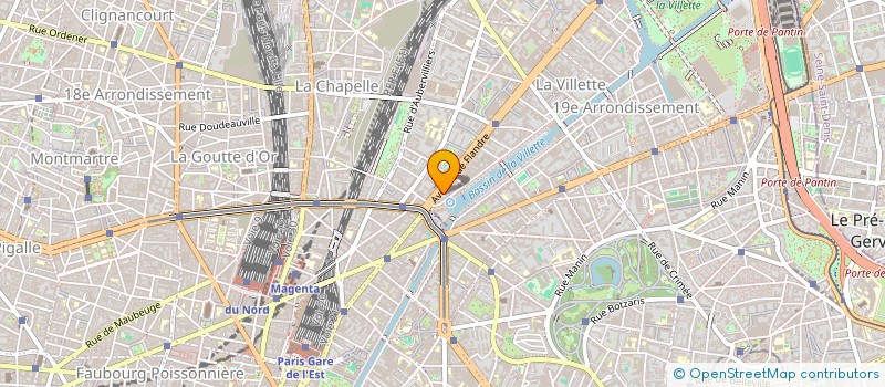 localisation de l'entreprise E SPORT-CLUB à PARIS