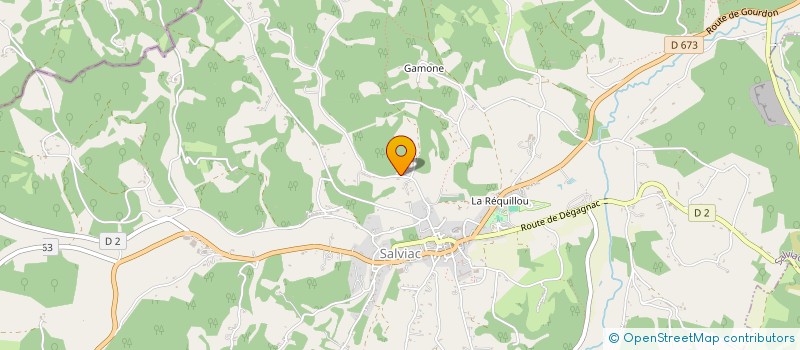 localisation de l'entreprise E-SPORT EN REALITE VIRTUEL  SALVIAC