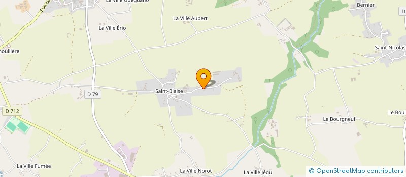 localisation de l'entreprise E-STAGE à PLELO