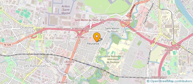 localisation de l'entreprise E-STARTUP à TOULOUSE
