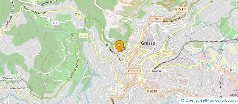 localisation de l'entreprise E SULANE  GRASSE