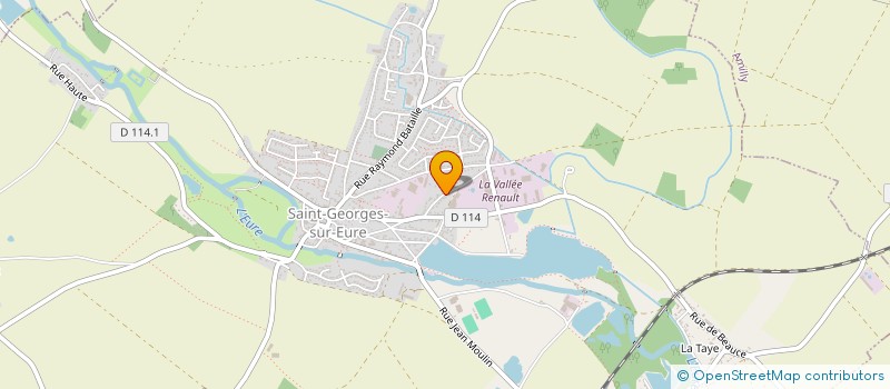 localisation de l'entreprise E-SYSFLY à SAINT-GEORGES-SUR-EURE