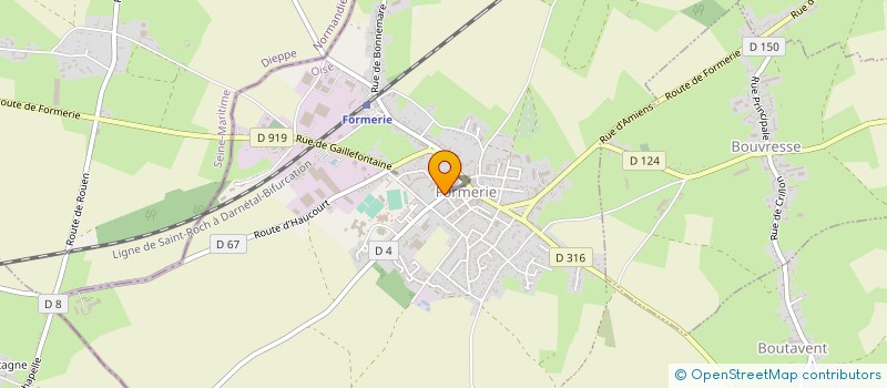 localisation de l'entreprise E.T.A. BUISSON à BLARGIES