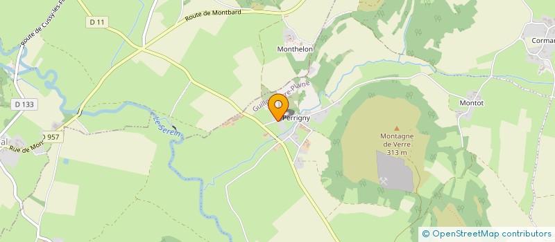 localisation de l'entreprise E.T.A. DES BRUYERES  SAINTE-MAGNANCE