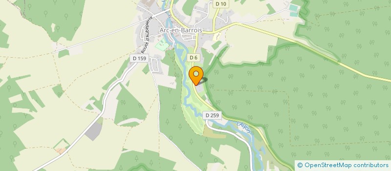 localisation de l'entreprise E T A LARDENOIS à SAINT-LOUP-SUR-AUJON