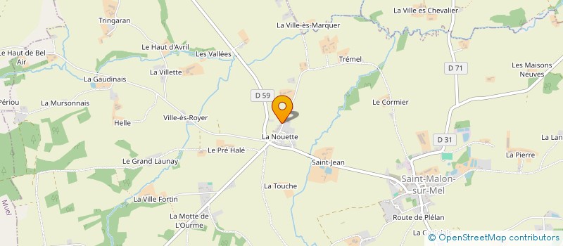 localisation de l'entreprise E.T.A. MORAND à IFFENDIC
