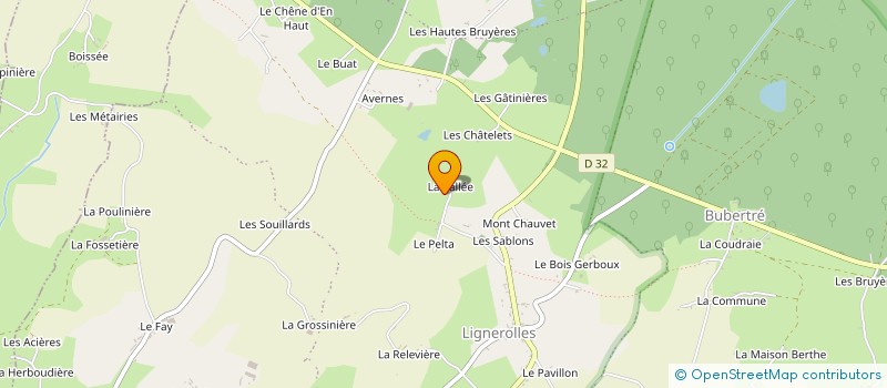 localisation de l'entreprise E.T.A. PREVOST à CHARENCEY