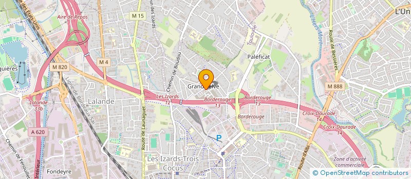 localisation de l'entreprise E.T.B PEINTURE à TOULOUSE
