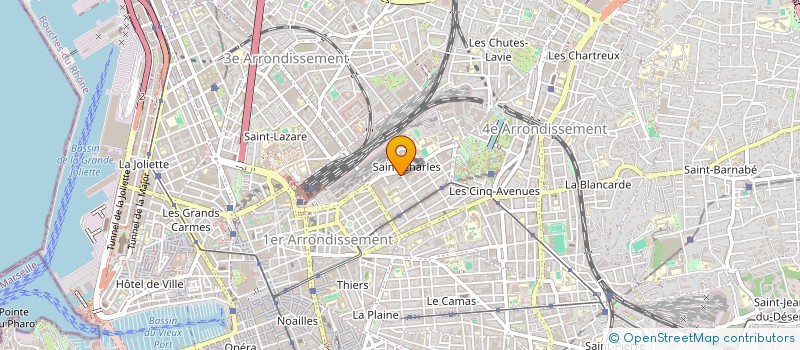 localisation de l'entreprise E.T.C... à MARSEILLE