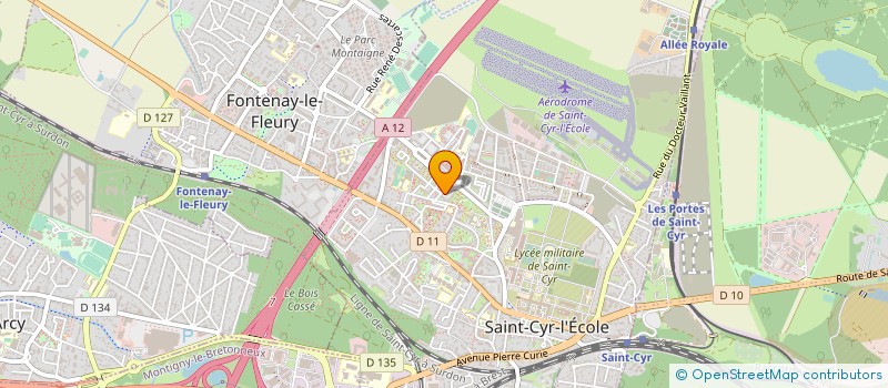 localisation de l'entreprise E.T.C.E 92  SAINT-CYR-L'ECOLE