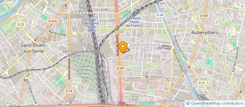 localisation de l'entreprise E.T.CONSULTING à SAINT-DENIS