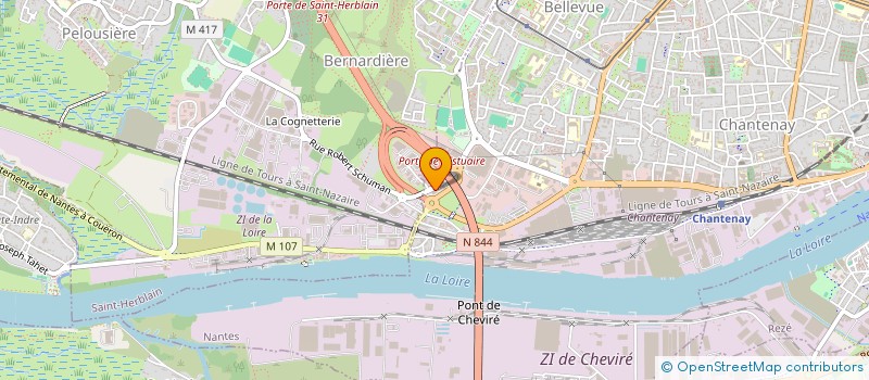 localisation de l'entreprise E.T. DEVELOPPEMENT  NANTES