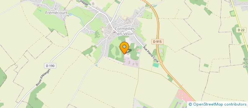 localisation de l'entreprise E.T.E  CORMEILLES-EN-VEXIN