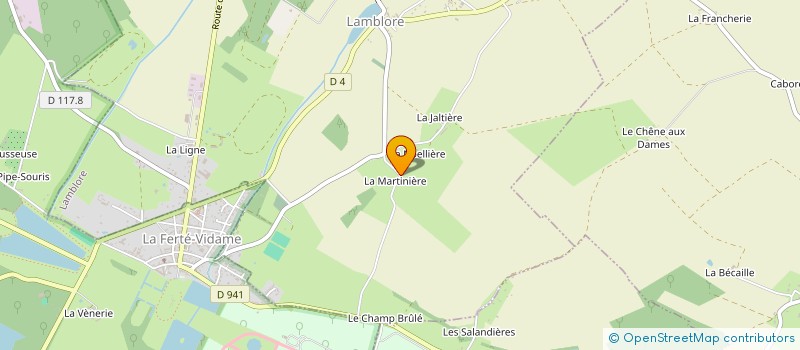 localisation de l'entreprise E.T.F. CATTANI à LAMBLORE
