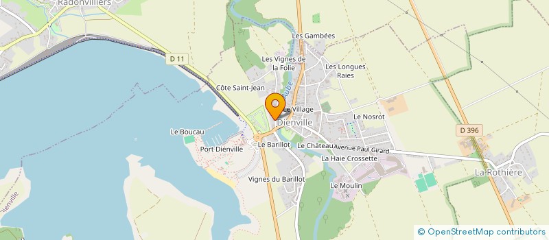 localisation de l'entreprise E.T.F PAUL  DIENVILLE