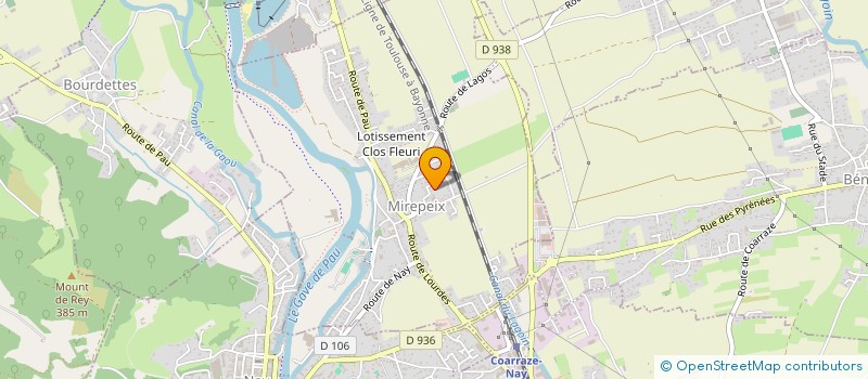 localisation de l'entreprise E.T FRIPE  COARRAZE