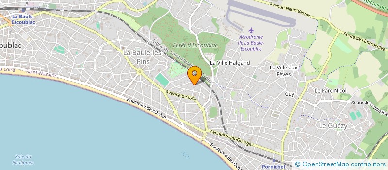 localisation de l'entreprise E.T.M. à LA BAULE-ESCOUBLAC