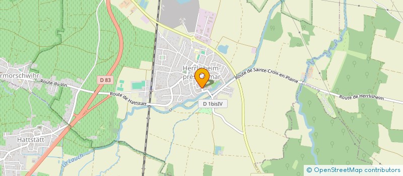 localisation de l'entreprise E.T.M. à HUSSEREN-LES-CHATEAUX