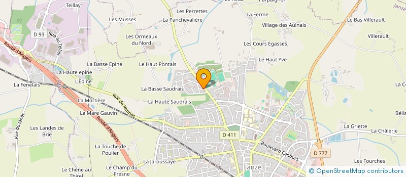 localisation de l'entreprise E.T.M. ELECTRICITE  JANZE