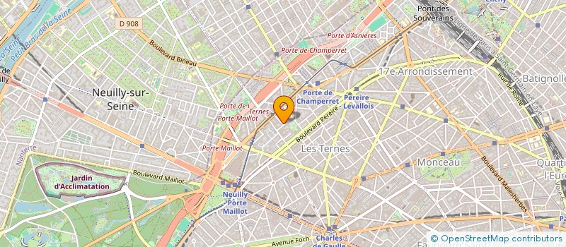 localisation de l'entreprise E.T.M FO ETUDE TRAVAUX MAINTENANCE FIBRE OPTIQUE à PARIS