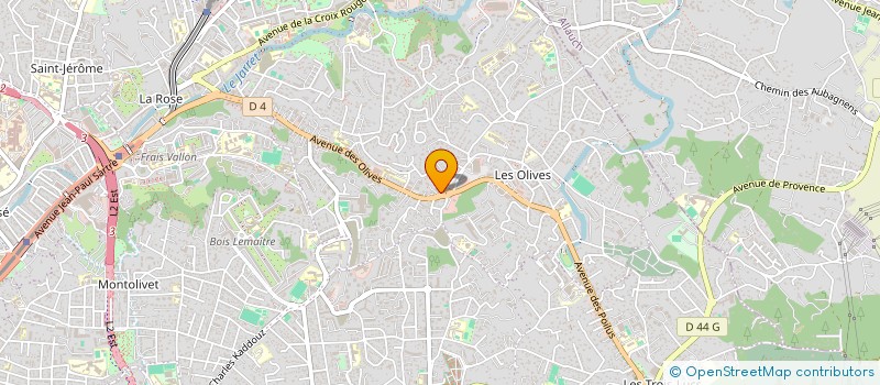 localisation de l'entreprise E T M M à MARSEILLE