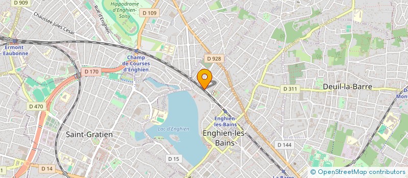 localisation de l'entreprise E.T.P. EUROPEAN TRUST PARTNER  ENGHIEN LES BAINS