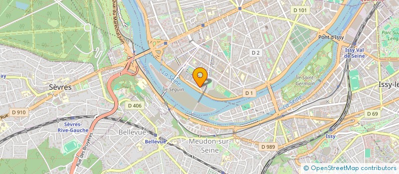 localisation de l'entreprise E.T.S.A.N  BOULOGNE-BILLANCOURT