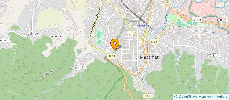 localisation de l'entreprise E.T.S.O EFFLUENT TRAITEMENT SOCIETE à MAZAMET