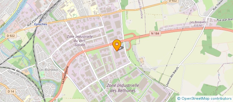 localisation de l'entreprise E-TECH à SAINT-OUEN-L'AUMONE
